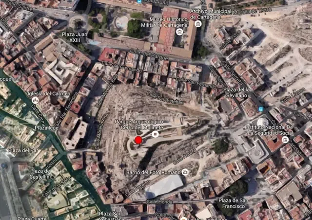 Vista aérea – El crimen de la calle de la Piedra