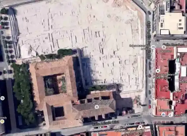 Vista aérea actual – Manicomio Provincial de Murcia