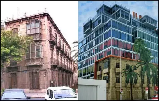 Edificio antes y ahora – Nazis en Cartagena