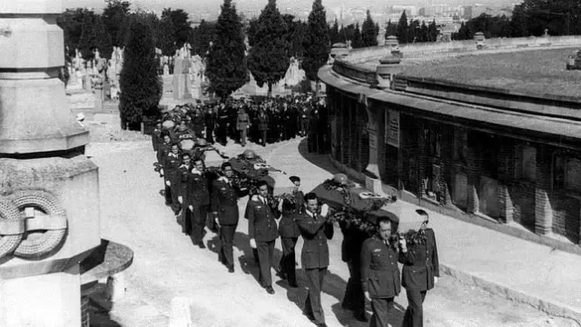 Almudena funeral – Nazis en Cartagena