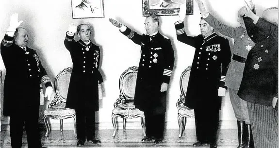 Saludo nazi Casaú – Nazis en Cartagena