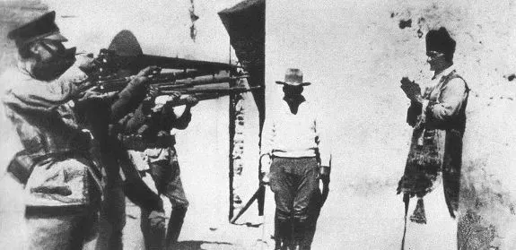 Fusilamiento – Fusilan al párroco del Carmen D. Sotero González Lerma